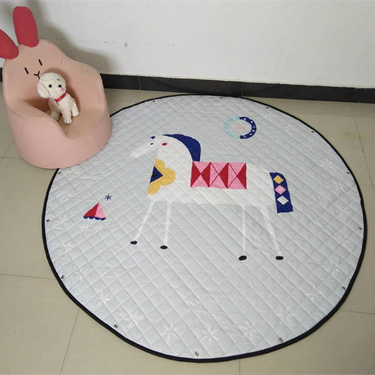 Alfombra Caballito 144CM Diametro